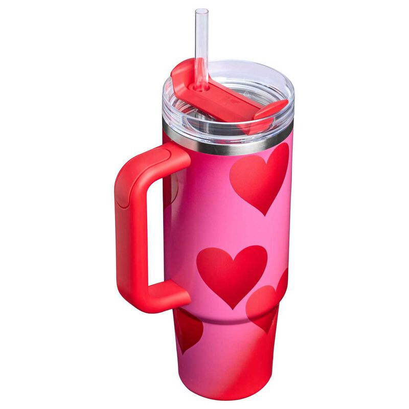 Stanley Valentine&rsquo;s Day Quencher H2.0 Flowstate&trade; Tumbler 30oz Rouge Heart image number 3